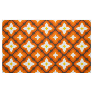 Retro mod pattern fabric