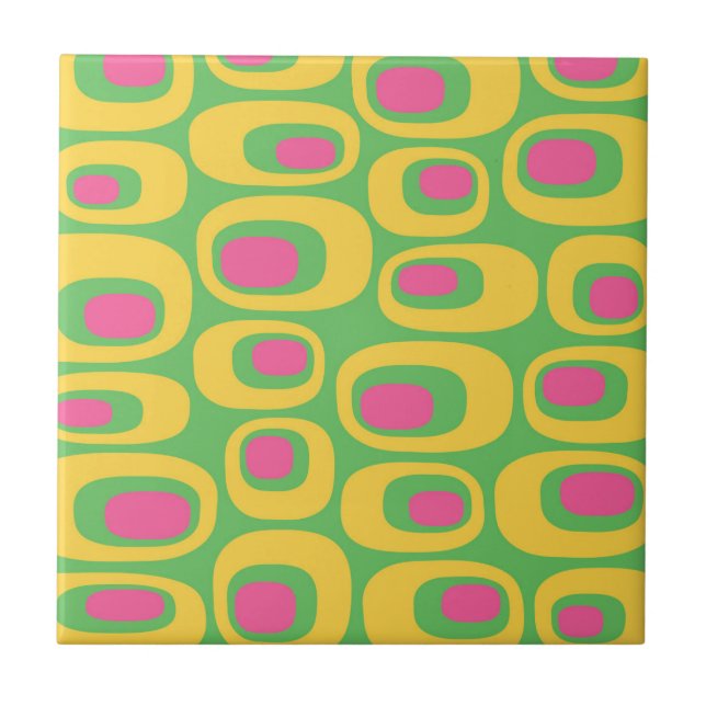 Retro Mod Pattern Tile (Front)