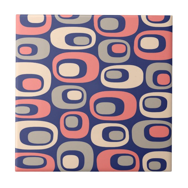 Retro Mod Pattern Tile (Front)