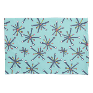 Retro Modern Abstract Biology Pattern Pillowcase