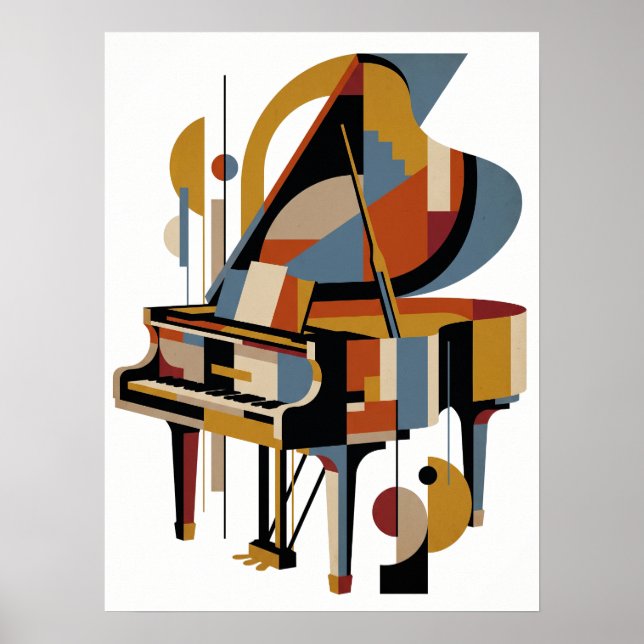 Retro Modern Jazz Poster (Front)