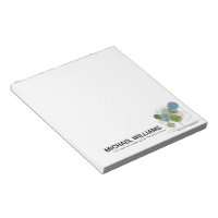 Retro Modern Minimalist Tree Life Coach Blue/Green