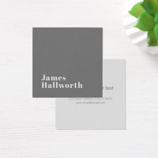 Retro Modern Minimalistic Name (or other text) (Desk)