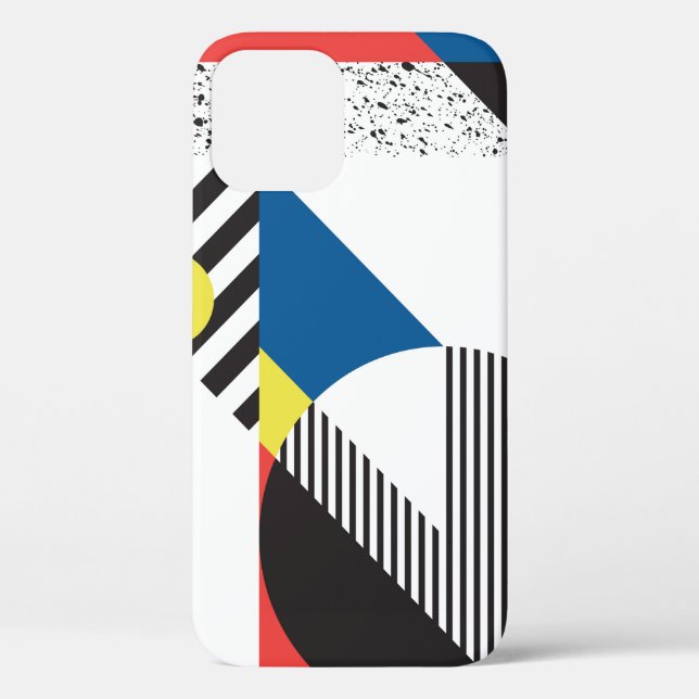 Retro Modern Style Background Design Case-Mate iPhone Case (Back)