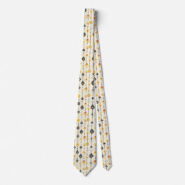 Retro modern tie