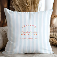 Retro Modern Vintage Blue Bachelorette