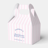 Retro Modern Vintage Pink & Navy Bachelorette