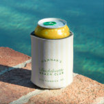 Retro Modern Vintage Yellow & Green Bachelorette Can Cooler<br><div class="desc">Add a playful touch to your bachelorette celebration with the Retro Modern Vintage Yellow & Green Bachelorette Can Cooler. This cooler effortlessly fuses the vibrancy of yellow and green hues with a timeless retro design, creating a stylish accessory for your party. The laid-back vibes and enduring aesthetic make it a...</div>
