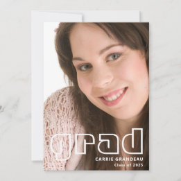 Rétro moderne | Photo Grad Faire-part