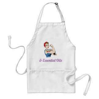 Retro Mom Life & Essential Oils Standard Apron