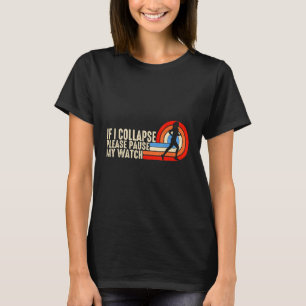 Retro  Mom Running Marathon Runner Mom Running T-Shirt