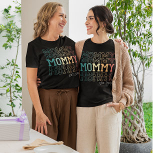 Retro Mommy Shirt, Mother’s Day & Birthday Gift T-Shirt