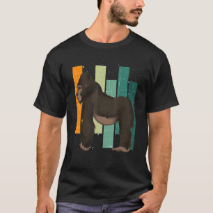 Retro Monkey Ape Animal Gorilla T-Shirt