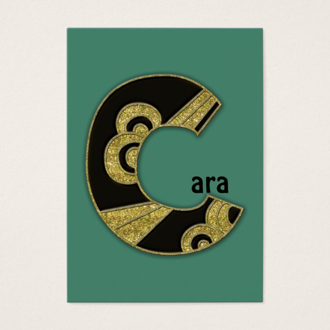 retro monogram - C (Front)