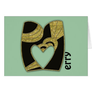 retro monogram - M