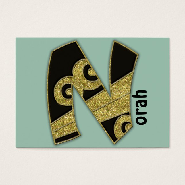 retro monogram - N (Front)