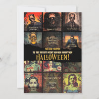 Retro Monster Movie Horror Halloween Party