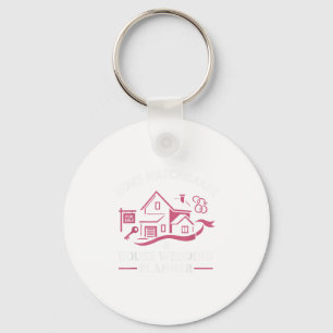 Retro Moo I Mean Boo Highland Cow Ghost Halloween  Keychain
