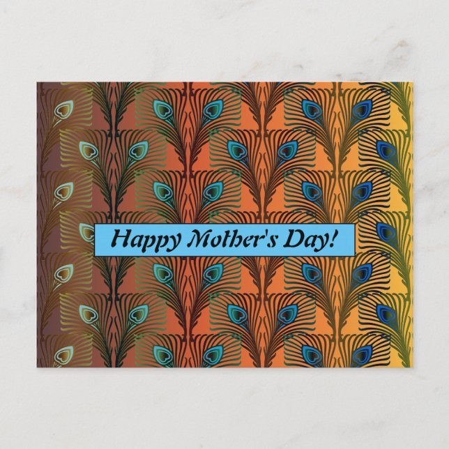 Retro mother's day card (Front)