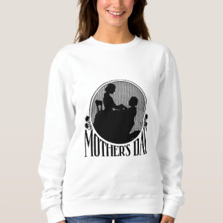 Retro Mother's Day Silhouette Sweatshirt