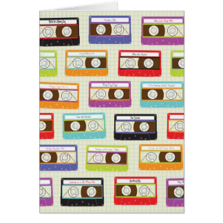 Rétro motif indépendant d'enregistreur à cassettes