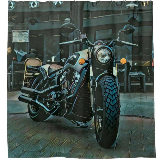 retro motorcycles motorcyclist gift (Front)