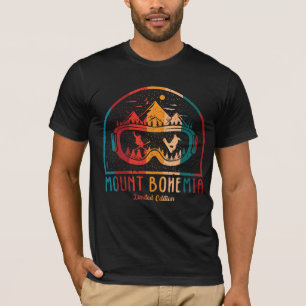 Retro Mount Bohemia Ski  T-Shirt
