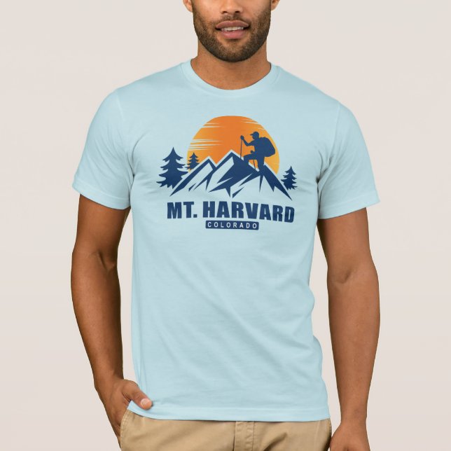 Retro Mount Harvard Hike T-Shirt (Front)