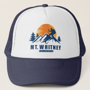 Retro Mount Whitney Hike T-Shirt Trucker Hat