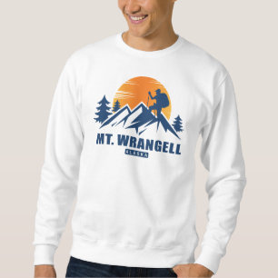Retro Mount Wrangell Hike T-Shirt Sweatshirt