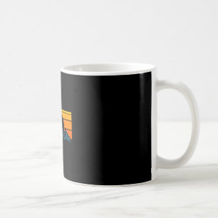 Retro Mountain Silhouette Coffee Mug