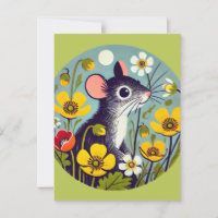 Retro Mouse with Buttercup 