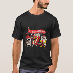 Retro Movie Concessions Let's Watch Horror Movies T-Shirt
