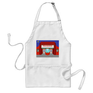 Retro Movie Theatre Apron