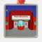 Retro Movie Theatre Christmas Ornament