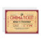 Retro Movie Ticket Invitations