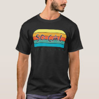 Retro multi colour graphic - So Cal Surf Camp -