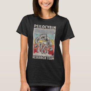 Retro Mushroom Shirt, Vintage Psilocybin Research T-Shirt