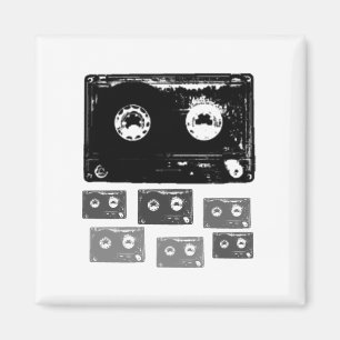 Retro Music Design! Magnet