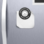 Retro Music Vinyl Record Save The Date Magnet<br><div class="desc">This vinyl record save the date magnet is a great way to add a touch of music nostalgia to your wedding invitations. This magnet is designed to look like a vintage record and can be customized to match your music-themed wedding. They are a perfect wedding favour for music lovers who...</div>