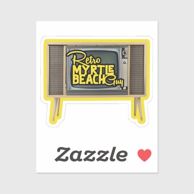 Retro Myrtle Beach Guy (Sheet)