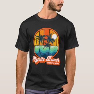Retro Myrtle Beach South Carolina Summer Family Va T-Shirt