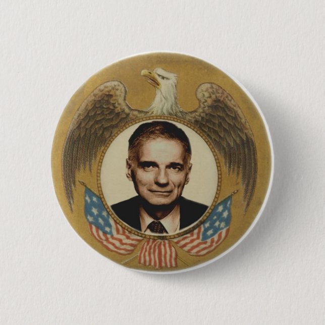 Retro Nader Button (Front)
