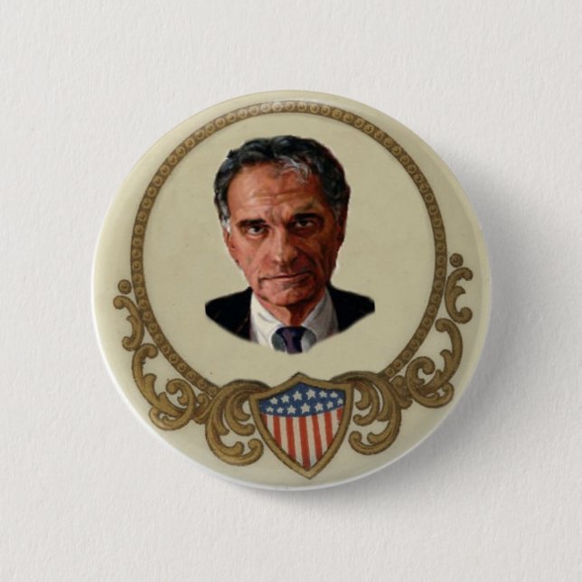 Retro Nader Button (Front)