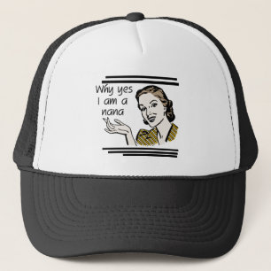 Retro Nana T-shirts and Gifts Trucker Hat