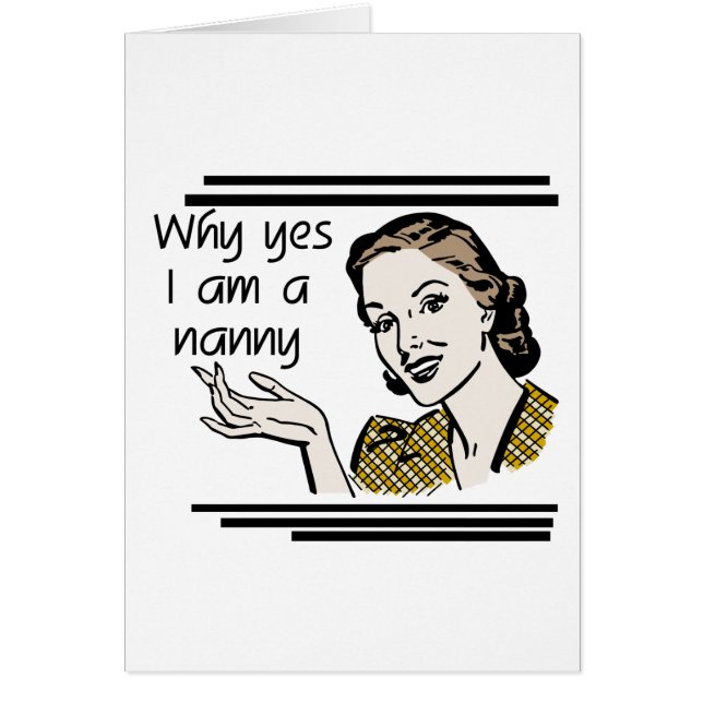 Retro Nanny T-shirts and Gifts (Front)