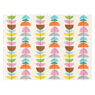 Rétro nappe colorée de nids