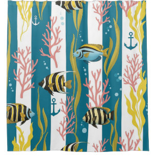 Retro Nautical Watercolor Pattern (14)