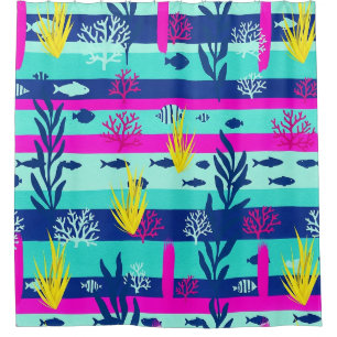 Retro Nautical Watercolor Pattern (5)
