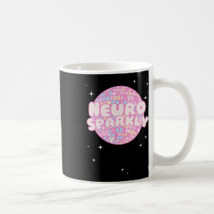 Retro Neurodivergent Neurosparkly Autism Spectrum Coffee Mug